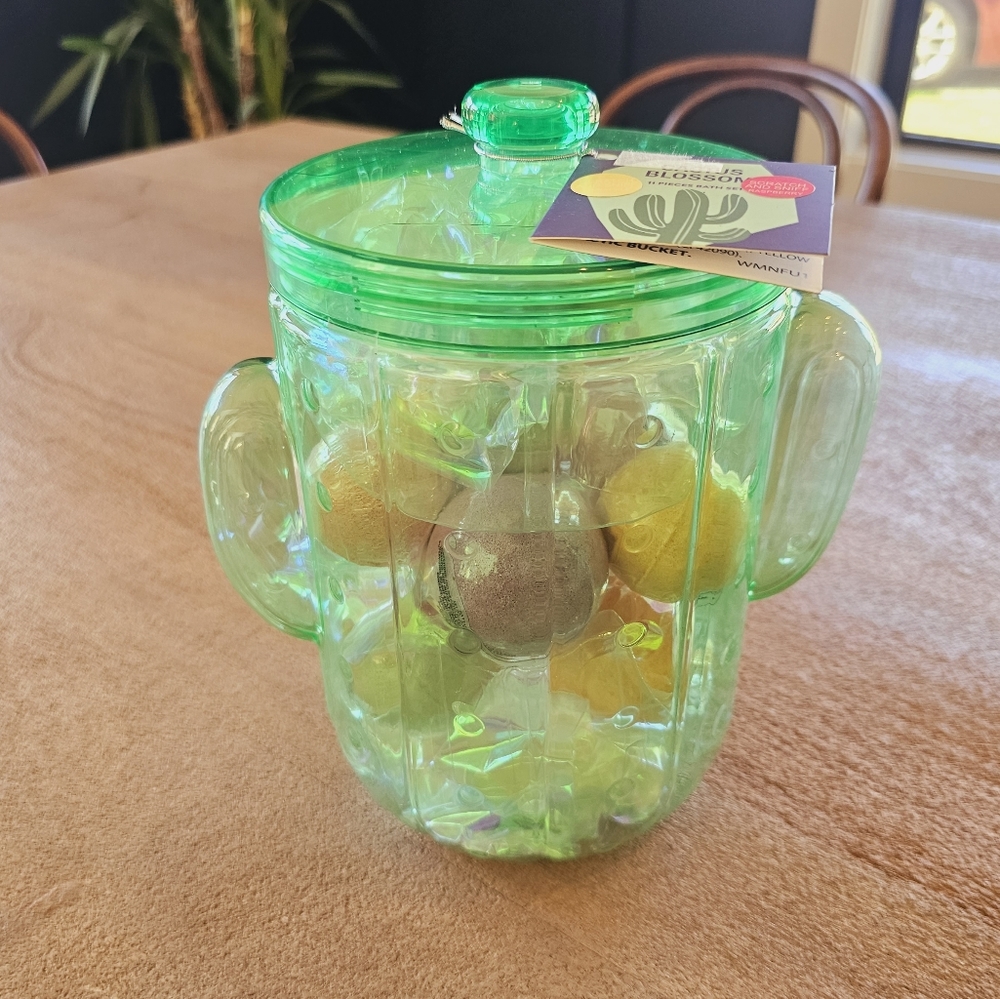 Cactus Blossom 11 peice bath bomb gift set